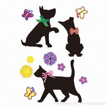 Removable Wall Chalkboard Blackboard Sticker Decal, UV/CMYK Print, Eco-friendly and No Damage
